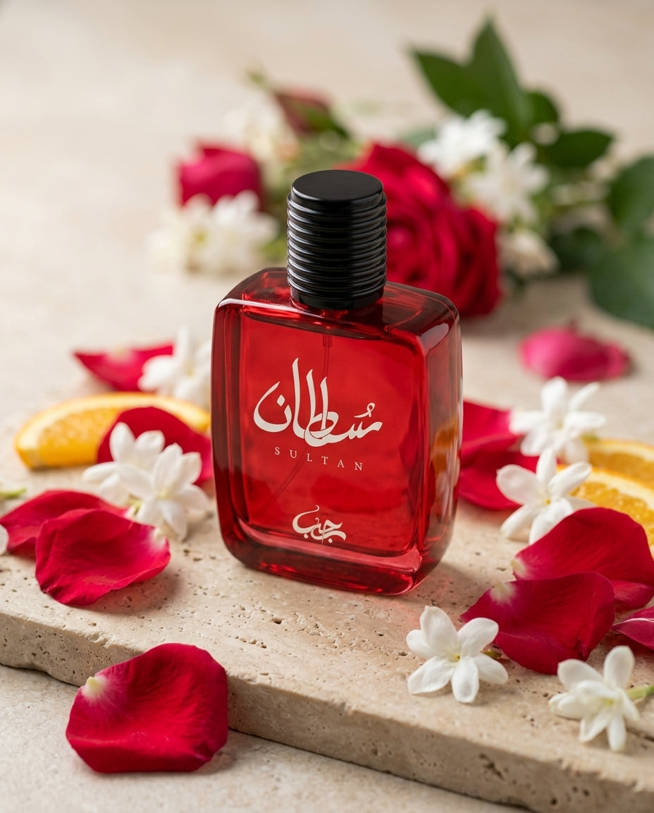 Sultan Ruby Eau De Parfum for Women – 50ml Long Lasting Floral Fragrance
