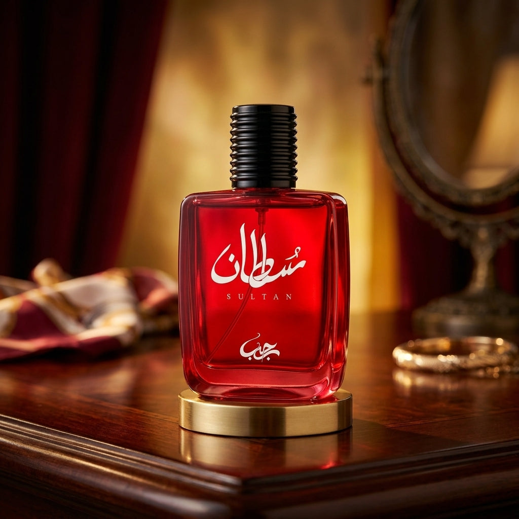 Sultan Ruby Eau De Parfum for Women – 50ml Long Lasting Floral Fragrance